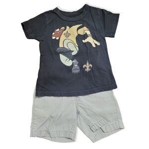 Nfl Saints Boys Summer outfit 